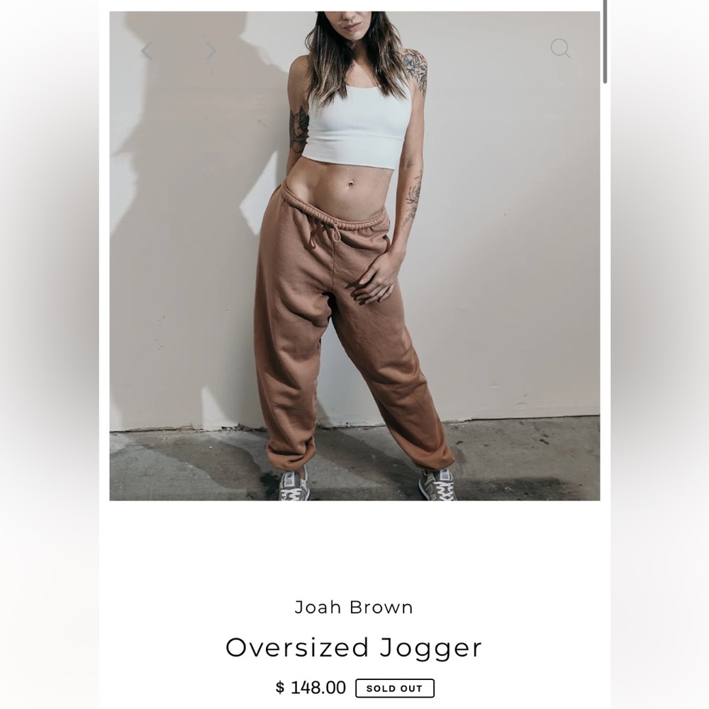 Brown Casual Pants